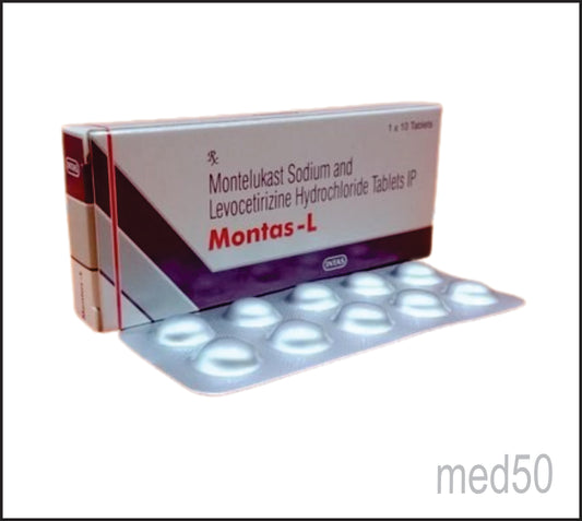 Montas- L Tab (Montelukast 10 mg + Levocetirizine 5 mg)