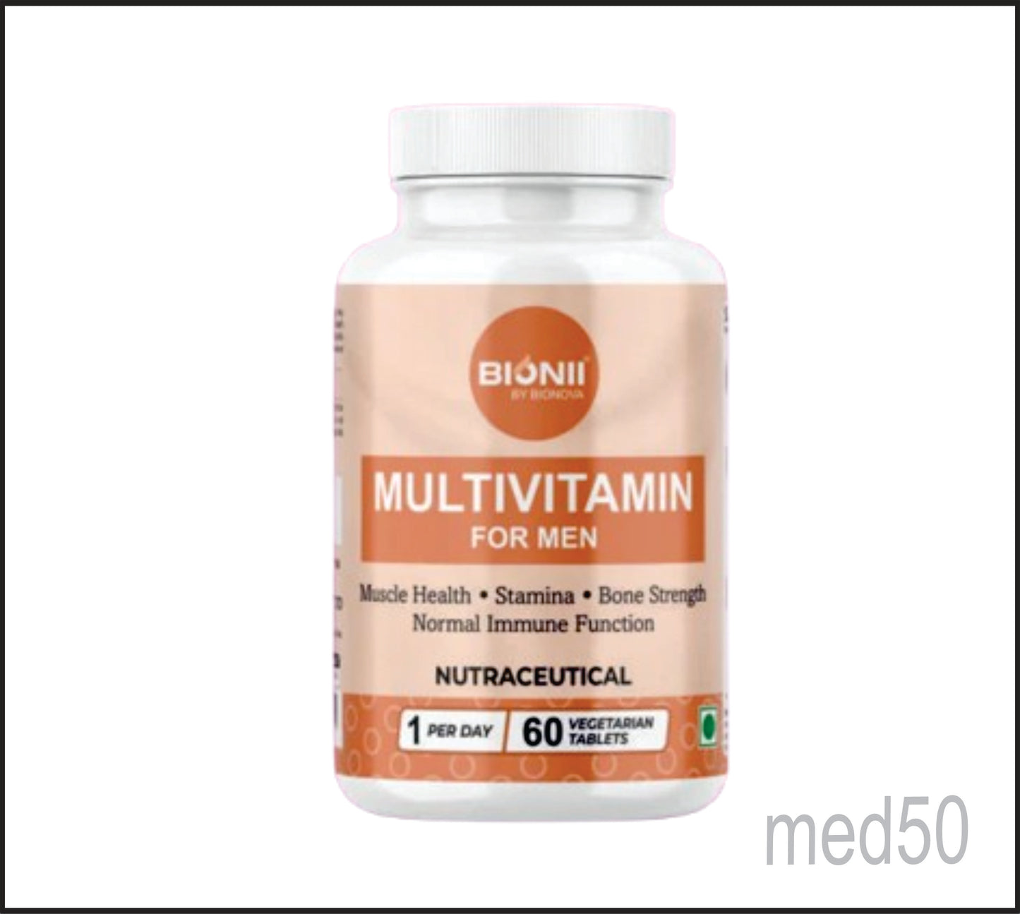 MULTIVITAMIN-MEN TAB (Natural extracts of ginseng, green tea and gingko biloba)