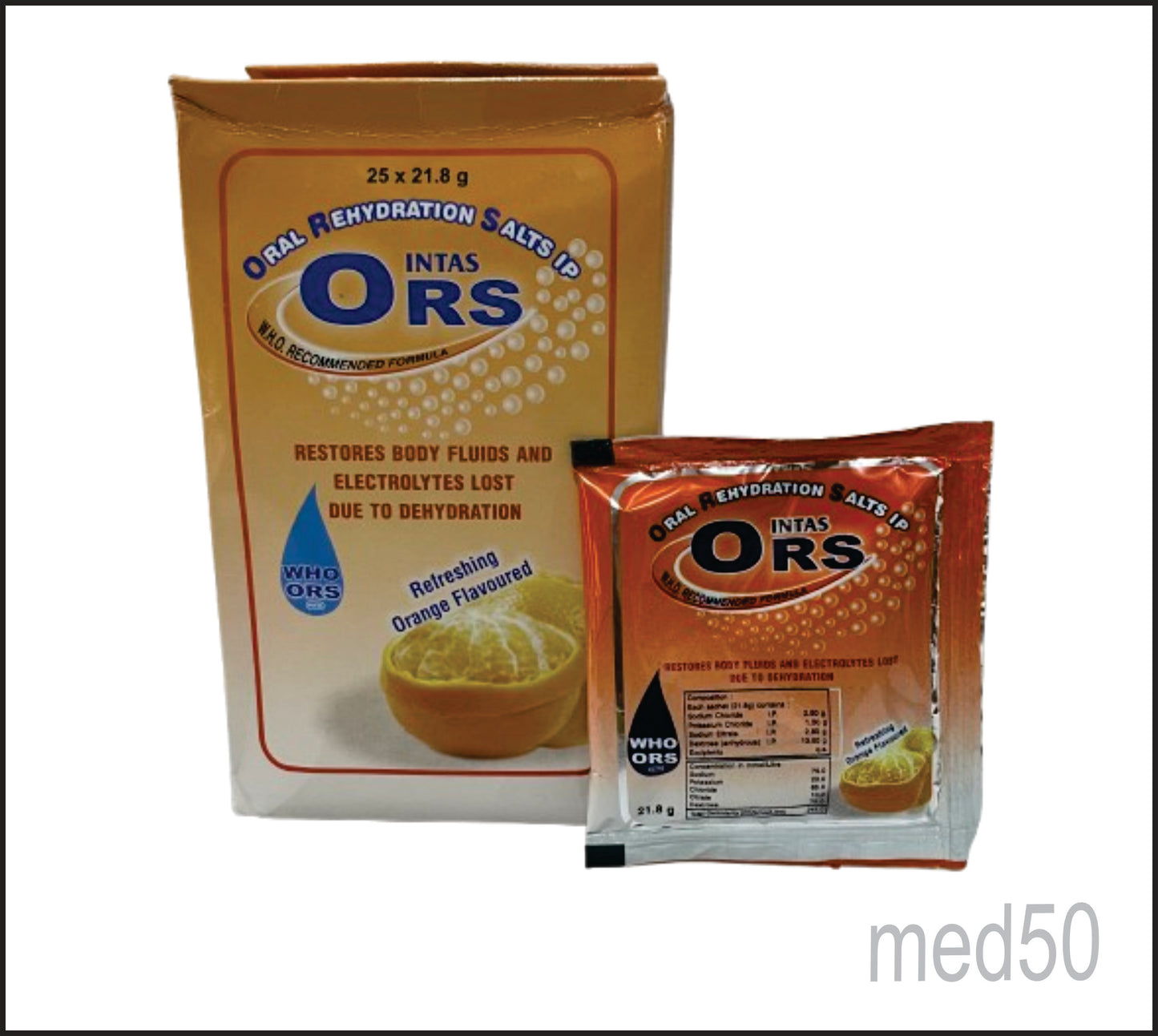 Ors Intas 21.8Gm (Orange)
