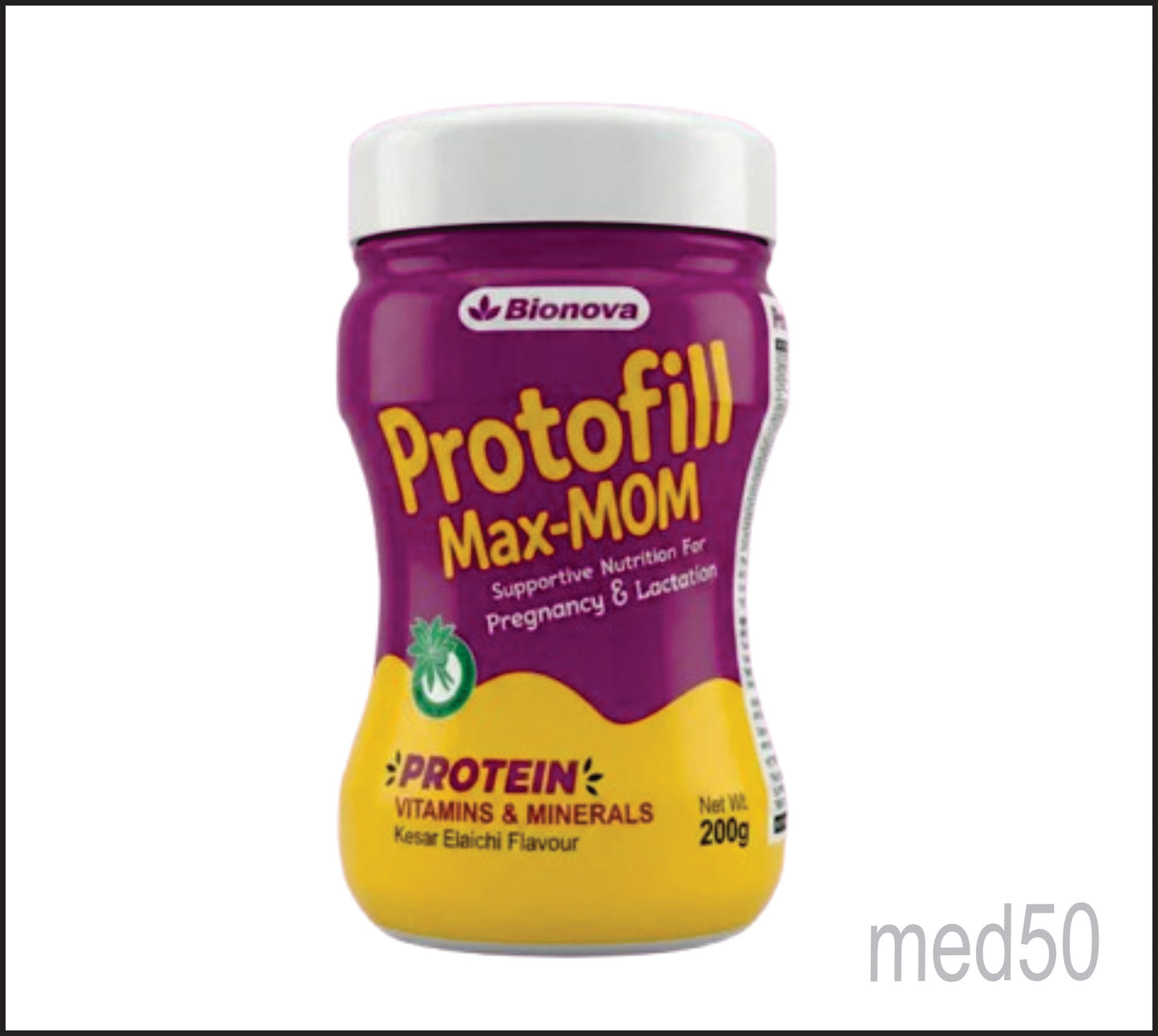 PROTOFILL MAX MOM (KESAR VANILA) (Protein, Vitamins & Minerals with DHA & Shatavari)