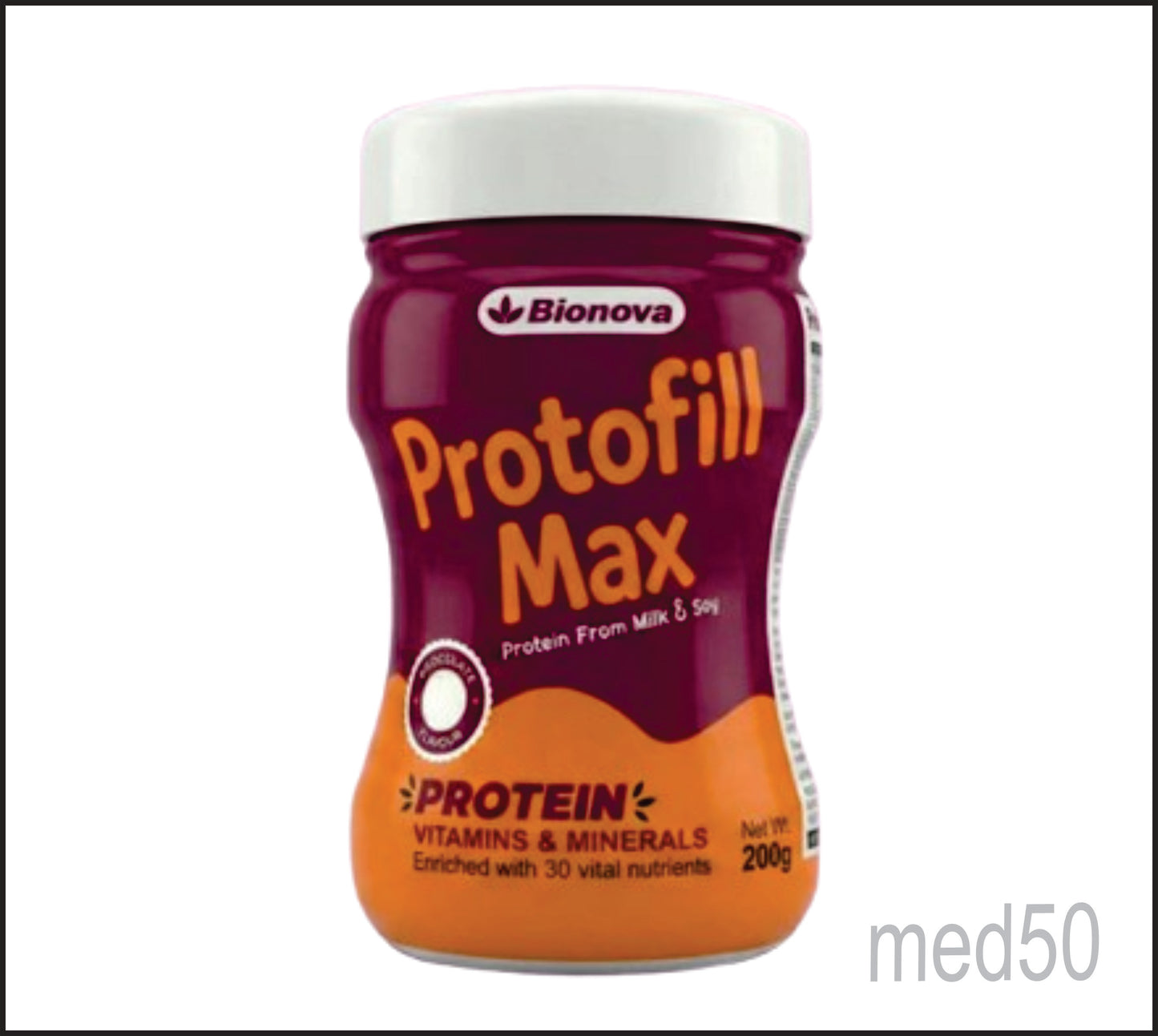 PROTOFILL MAX (CHOCOLATE)(Protein, Vitamins & Minerals Enriched with 30 Vital Nutrients)