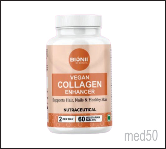 VEGAN COLLAGEN TABS 60'S (Botanical extracts, Vitamins , Minerals & Amino acids)