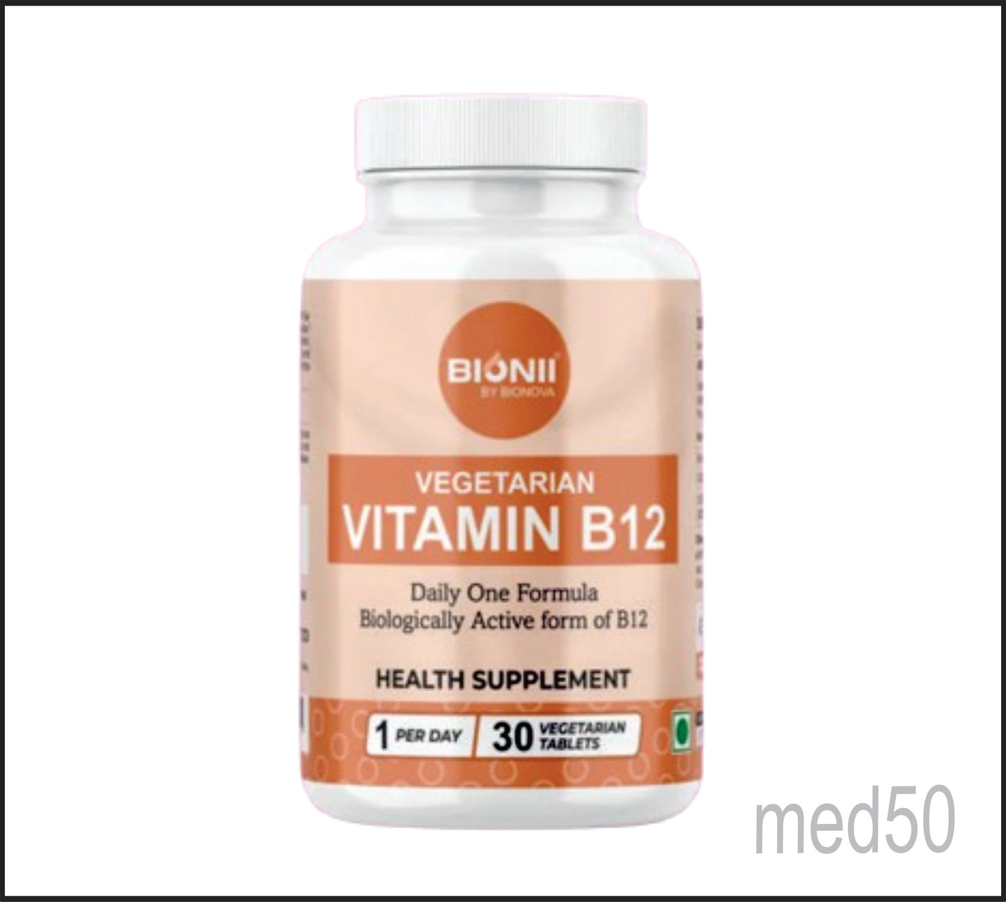 VITAMIN B12 TABS 30's (Vitamin B12-2.5 mcg)