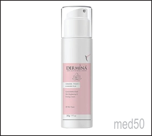 Dermina Skin Brightening Cream with Vitamin C and Ceramides