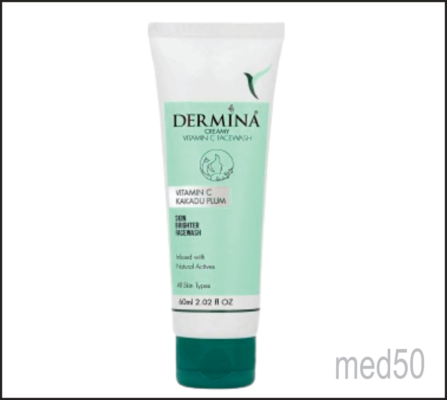 Dermina Creamy Facewash (Vitamin C and Kakadu Plum Facewash)