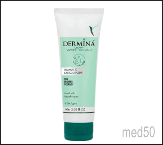 Dermina Creamy Facewash (Vitamin C and Kakadu Plum Facewash)