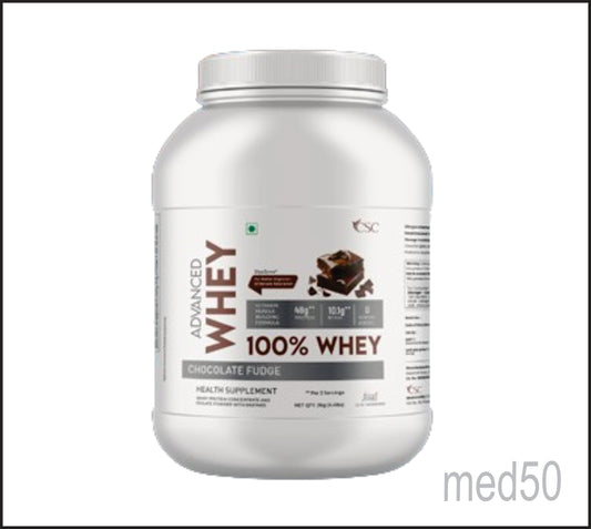 CSC Advance Whey 2LB (Protein Powder (Chocolate Fudge Flavour )